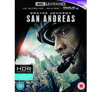 San Andreas (2015) (4K UHD Blu-ray) Carla Gugino Paul Giamatti Dwayne Johnson