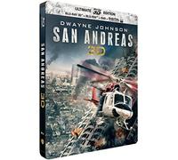 San Andreas [Steelbook(TM) Edition limitée - Blu-ray 3D + Blu-ray + DVD + Copie Digitale HD]