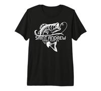San Andrés Pescador Patrón del Pescador Santo Católico Camiseta Premium