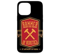 San Antonio de Padua Martillo de los Herejes Santo Católico Carcasa para iPhone 13 Pro Max