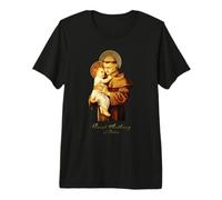San Antonio de Padua Santo Católico Camiseta Premium