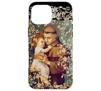 San Antonio de Padua Santo Niño Jesús católico Vintage Carcasa para iPhone 16 Pro MAX