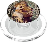 San Antonio de Padua Santo Niño Jesús católico Vintage PopSockets PopGrip para MagSafe