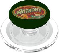 San Antonio Gran Abad Patrón San Granjeros Retro Pizza PopSockets PopGrip para MagSafe