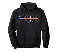 San Antonio Vintage Texas Sudadera con Capucha