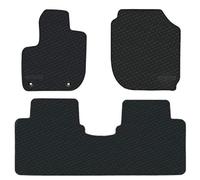 San Auto Alfombrillas de Piso de Coche Ajuste Personalizado para Honda HR-V 2016 2017 2018 2019 Negro de Goma para Piso de Coche Set All Weather Protection Heavy Duty Odorless