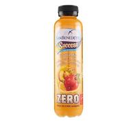 San Benedetto, Jugo Zero al Gusto Fruttamix, 12 x 400 ml, bebida ligera y sedante en agua mineral natural, sin azúcar, conservantes colorantes ni gluten