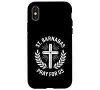 San Bernabé ruega por nosotros Devoción cristiana católica Carcasa para iPhone X/XS
