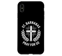 San Bernabé ruega por nosotros Devoción cristiana católica Carcasa para iPhone XS Max