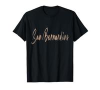 San Bernardino California Vintage diseño elegante Camiseta