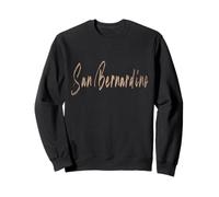 San Bernardino California Vintage diseño elegante Sudadera