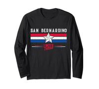 San Bernardino Camiseta Retro Vintage Camisa Regalo Mujer Hombre Manga Larga