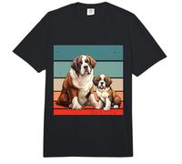 San Bernardo Amantes de los Perros Mascotas Cachorros Perro Comfort Colors Adult Heavyweight T-Shirt