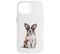 San Bernardo Cachorro Bosquejo Dibujo Arte Perro Am Carcasa para iPhone 14