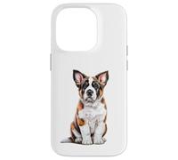 San Bernardo Cachorro Bosquejo Dibujo Arte Perro Am Carcasa para iPhone 14 Pro