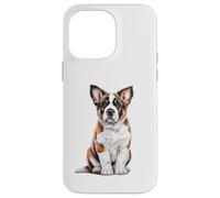San Bernardo Cachorro Bosquejo Dibujo Arte Perro Am Carcasa para iPhone 14 Pro MAX