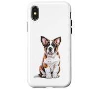 San Bernardo Cachorro Bosquejo Dibujo Arte Perro Am Carcasa para iPhone X/XS