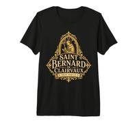 San Bernardo de Clairvaux Apicultor Candelero Católico Santo Camiseta Premium