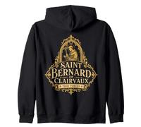 San Bernardo de Clairvaux Apicultor Candelero Católico Santo Sudadera con Capucha