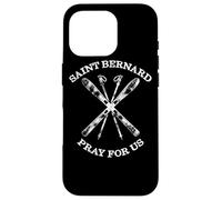 San Bernardo de Montjoux Snow Ski Invierno Esquí San Católico Carcasa para iPhone 16 Pro