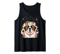San Bernardo Patas y Corazones- Big Dog Bigger Love Camiseta sin Mangas