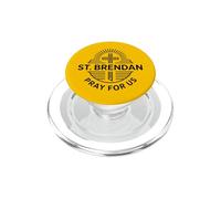 San Brendan Oración por Nosotros Oración Católica de San Patronazgo PopSockets PopGrip para MagSafe