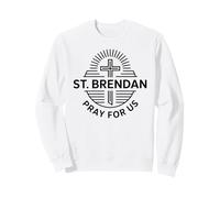San Brendan Oración por Nosotros Oración Católica de San Patronazgo Sudadera