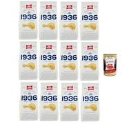 San Carlo 1936 Patatine Antica Ricetta Arricciate e Croccanti Rinomata Rosticceria - Senza Glutine, patatas fritas, receta antigua, sin gluten, 12 x 150 g + Polpa italiana gourmet 400 g