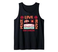 San Carlos - Playa del Amor de la Paz Camiseta sin Mangas