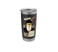 San Charbel Makhlouf, Santo Hermitaño Vaso térmico de acero inoxidable de doble pared