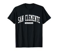 San Clemente, California, CA, JS03, College, Estilo Universitario Camiseta