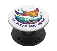 San Cristóbal y Nieves PopSockets PopGrip Adhesivo