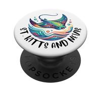 San Cristóbal y Nieves PopSockets PopGrip Adhesivo