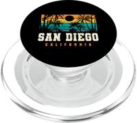 San Diego Beach Puesta de Sol Vacaciones Junto al mar San Diego CA PopSockets PopGrip para MagSafe