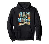 San Diego City Name Travel Souvenir - Regalo turístico Sudadera con Capucha