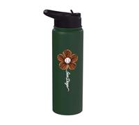 San Diego Flower Design for Men Women Boys Girls Kids Stainless Steel Insulated Water Bottle