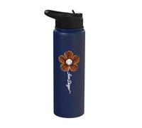 San Diego Flower Design for Men Women Boys Girls Kids Stainless Steel Insulated Water Bottle
