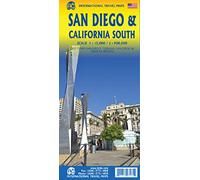 San Diego & South California: ITM Travel Reference Map 1:15 000