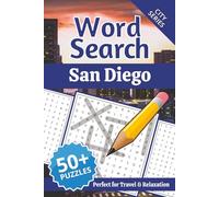 San Diego Word Search Puzzle Book: Word Searches with Easy to Read Print about San Diego Landmarks, Food, Nature and More | 6x9 inches, 110 pages | ... | Gift for Vacations, Holidays and Free Time