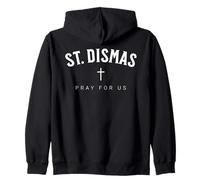 San Dismas, patrón católico, Santo Cristiano Sudadera con Capucha