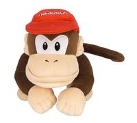 San-EI - Peluche Diddy Kong (18 cm) - Licencia de Nintendo
