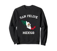 San Felipe México Classic México Bandera México Mapa Diseño Sudadera
