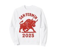 San Fermín 2025 Encierros Fiesta Pamplona España Sudadera