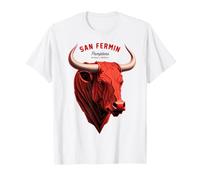 San Fermín Pamplona Navarra País Vasco Euskal Herria Toro Camiseta