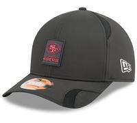 San Francisco 49Ers NFL Línea Lateral 2025 New Era 9Forty M-CROWN Negro Team Cap