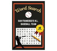San Francisco Baseball Word Search Puzzle Book: Word Searches with easy to read print | 6x9 inches | 60 Puzzles, 720 Words, 90 Pages | Gift for ... Vacations, Road Trips, Holidays, & Free Time