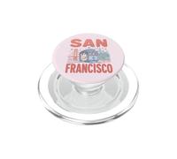 San Francisco California Estados Unidos Cable Car Puente Colgante Foca PopSockets PopGrip para MagSafe