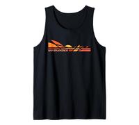 San Francisco California Estilo de Vida Camiseta sin Mangas