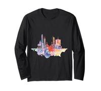 San Francisco California Skyline Viajes Souvenirs Paisaje urbano Manga Larga