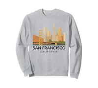 San Francisco California Vintage Bay Área Oakland SFO 510 Sudadera